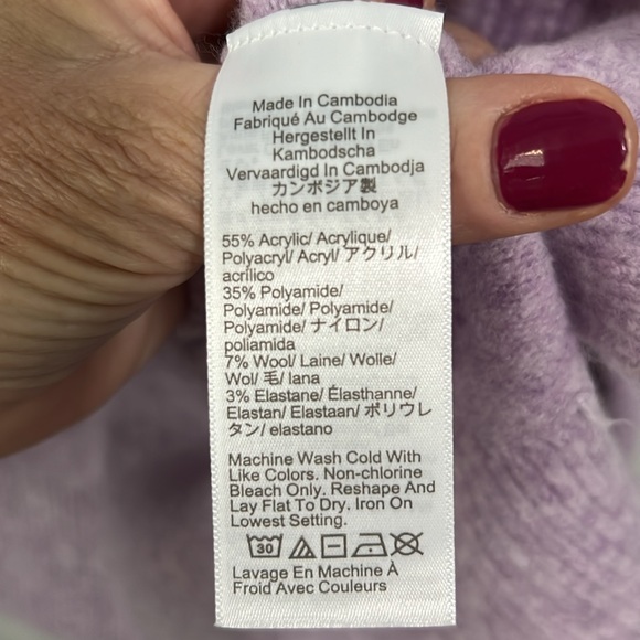 J. Crew Soft Johnny Collar Sweater NWT - Picture 8 of 9